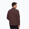 Jack Wolfskin Herren-Trekking-Sweatshirt Taunus HZ kastanienbraun 1709522 2