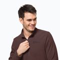 Jack Wolfskin Herren-Trekking-Sweatshirt Taunus HZ kastanienbraun 1709522 3