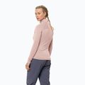 Jack Wolfskin Damen-Trekking-Sweatshirt Prelight FZ rosa 1710981 2