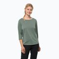 Jack Wolfskin Damen-Trekking-T-Shirt Jwp 3/4 grün 1806655