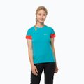 Jack Wolfskin Damen-Trekking-T-Shirt Narrows blau 1807363