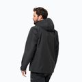 Jack Wolfskin Herren 3-in-1 Jacke Taubenberg 3In1 schwarz 6001 2