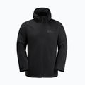 Jack Wolfskin Herren 3-in-1 Jacke Taubenberg 3In1 schwarz 6001 7