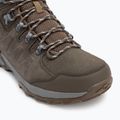 Jack Wolfskin Refugio Texapore Mid kalter Kaffee Herren-Trekkingstiefel 7