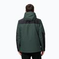 Jack Wolfskin Herren Jasper 3in1 Regenjacke schwarz oliv 3