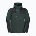 Jack Wolfskin Herren Jasper 3in1 Regenjacke schwarz oliv 8