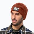 Jack Wolfskin Edo Badge Beanie karminrote Wintermütze 7