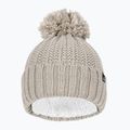 Damen Wintermütze Jack Wolfskin Highloft Knit Beanie staubig grau 2