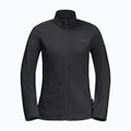 Fleece Sweatshirt Damen Jack Wolfskin Taunus Fz black 8