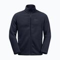 Jack Wolfskin Herren Fleecejacke Winterstein Fz Nachtblau 6