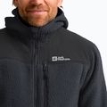 Jack Wolfskin Herren Kammweg Pile Fz phantom Fleece-Sweatshirt 5