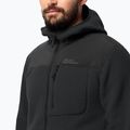 Jack Wolfskin Herren Kammweg Pile Fz phantom Fleece-Sweatshirt 4