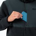 Herren Jack Wolfskin Felslicht Kapuzenfleece-Sweatshirt nachtblau 6