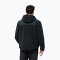 Herren Jack Wolfskin Felslicht Kapuzenfleece-Sweatshirt nachtblau 2