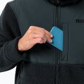 Herren Jack Wolfskin Felslicht Kapuzenfleece-Sweatshirt nachtblau 5