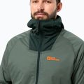 Jack Wolfskin Alpspitze Ins Hybrid Hecke grün Herren Regenjacke 3
