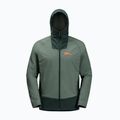 Jack Wolfskin Alpspitze Ins Hybrid Hecke grün Herren Regenjacke 8