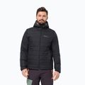 Jack Wolfskin Herren Daunenjacke Lapawa Ins Hoody schwarz