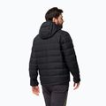 Herren Jack Wolfskin Ather Down Hoody Regenjacke schwarz 2