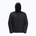 Herren Jack Wolfskin Ather Down Hoody Regenjacke schwarz 7