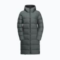 Jack Wolfskin Damen Frozen Palace Daunenmantel schiefergrün 6