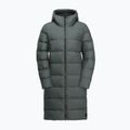 Jack Wolfskin Damen Frozen Palace Daunenmantel schiefergrün 6