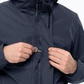 Jack Wolfskin Herren Regenjacke Feldberg Luntal 3in1 Nachtblau 7