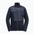 Jack Wolfskin Herren Regenjacke Feldberg Luntal 3in1 Nachtblau 11