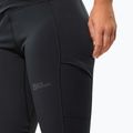 Jack Wolfskin Damen-Trekkinghose Kammweg Tights schwarz 4