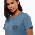 Jack Wolfskin Damen-T-Shirt Discover Heart elementar blau 3