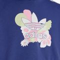 Kinder Sweatshirt adidas Cropped Floral Vermächtnis indigo 3