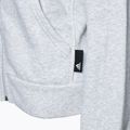 Women's adidas Studio Lounge Fleece Full Zip hellgrau 3