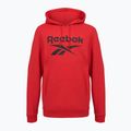 Hoodie Herren Reebok Identity Big Logo Fleece Hoodie vecred/black