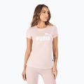 Damen Trainings-T-Shirt PUMA ESS Logo Tee rosa 586775_47