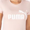Damen Trainings-T-Shirt PUMA ESS Logo Tee rosa 586775_47 4