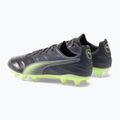 PUMA King Pro 21 FG Herren Fußballschuhe schwarz-grün 106549 05 3