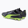 PUMA King Hero 21 FG Herren Fußballschuhe schwarz-grün 106554 05 3