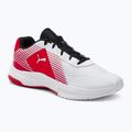 Volleyballschuhe Kinder PUMA Varion Jr weiß-rot 165857