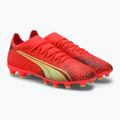 PUMA Herren Fußballschuhe Ultra Match FG/AG orange 106900 03 4