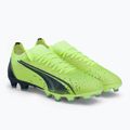 PUMA Herren Fußballschuhe Ultra Match FG/AG grün 106900 01 4