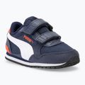 PUMA ST Runner v3 Mesh V Inf Kinderschuhe peacoat/puma weiß/puma rot