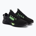 Herren Laufschuhe PUMA Retaliate 2 schwarz-grün 376676 23 5