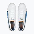 PUMA King Ultimate MXSG Herren Fußballschuhe puma weiß/puma schwarz/blau glimmer/ultra orange 15