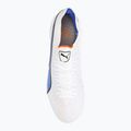PUMA King Ultimate MXSG Herren Fußballschuhe puma weiß/puma schwarz/blau glimmer/ultra orange 6