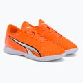 PUMA Ultra Play IT Kinder Fußballschuhe orange 107237 01 4