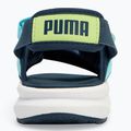 PUMA Evolve PS dunkle Nacht/Heldenblau/Lilienkissen Kindersandalen 6