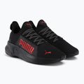 PUMA Softride Premier Slip-On Herren Laufschuhe schwarz 376540 10 4