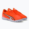 PUMA Ultra Play TT Kinder Fußballschuhe orange 107236 01 4