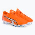 PUMA Ultra Play FG/AG Kinder Fußballschuhe orange 107233 01 4