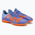 PUMA Future Play TT Herren Fußballschuhe blau/orange 107191 01 4